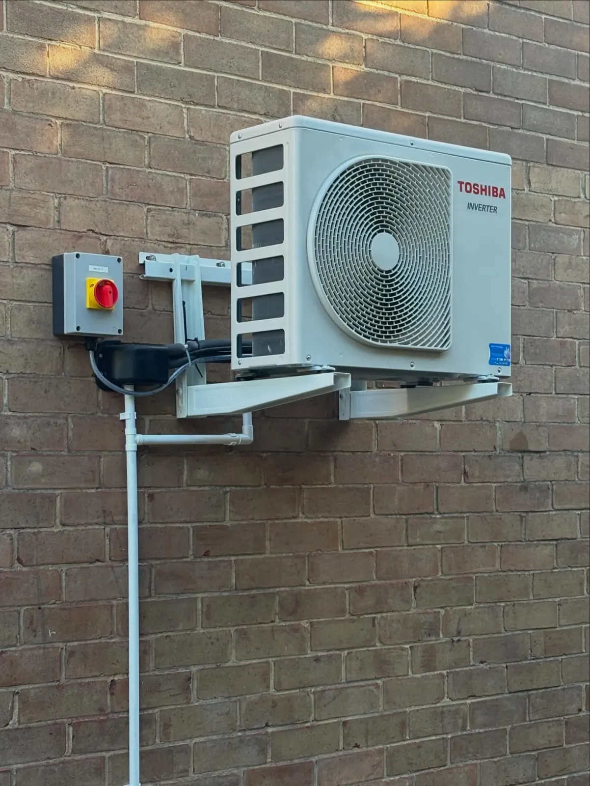 Air conditioning outdoor condenser unit Leeds